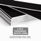 10 Pack Pre-Cut 11 x 14 Black Picture Mats for 8.5x11 Photos - White Core Bevel Cut Frame Matte, Acid Free, Ideal for Frames/Artwork/Prints
